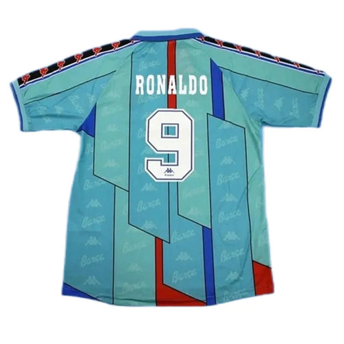 Barcelona Ronaldo #9 Retro Jersey Away 1996-97