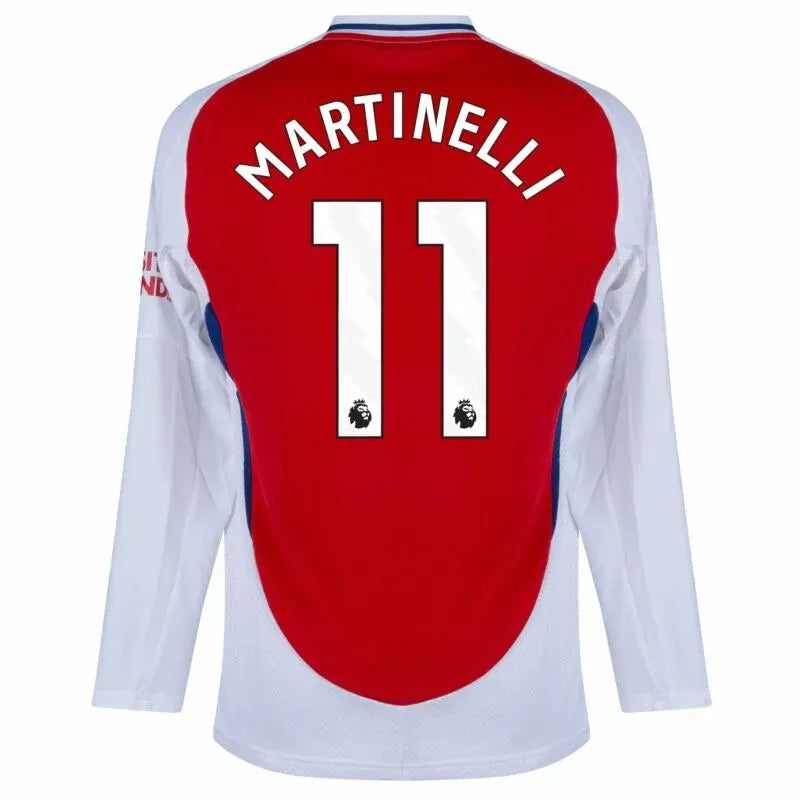 Arsenal Home Long sleeves Martinelli 11 Shirt 2024-2025 Size：S-4XL