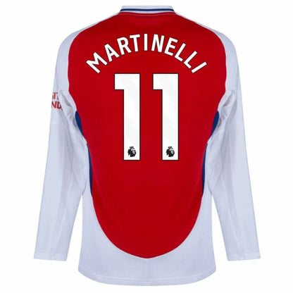 Arsenal Home Long sleeves Martinelli 11 Shirt 2024-2025 Size：S-4XL