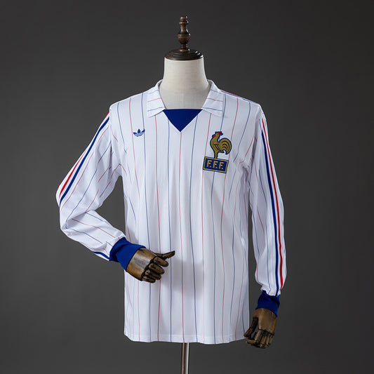 Frence 80-82 Away Long-Sleeved Retro Jersey