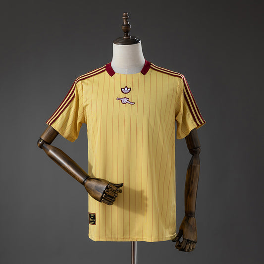 Arsenal Terrace Icons T-Shirt Yellow