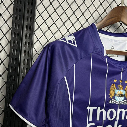 Retro Manchester City Away Football Shirt 2007/2008