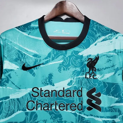 Retro Liverpool Away Football Shirt 2020/2021