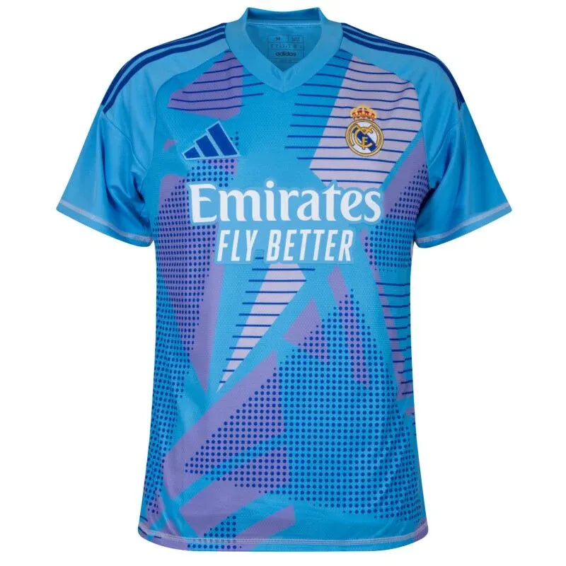 Real Madrid Home GK Courtois 1 Shirt 2024-2025 Size：S-4XL