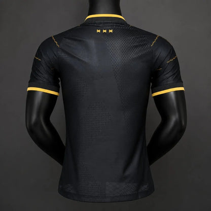 Player Version 26-27 Ajax Black Gold Away Jersey