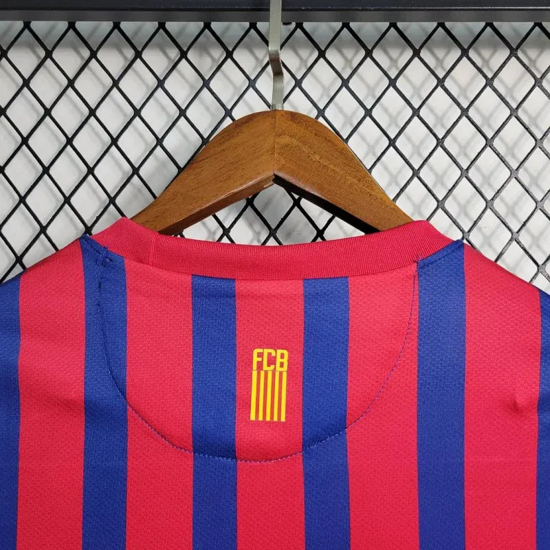 Nike Men Barcelona Retro Home Soccer Shirt 2011-12