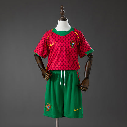Portugal 2004 Home Retro Kids Kit