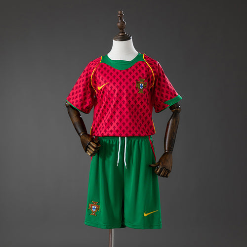 Portugal 2004 Home Retro Kids Kit