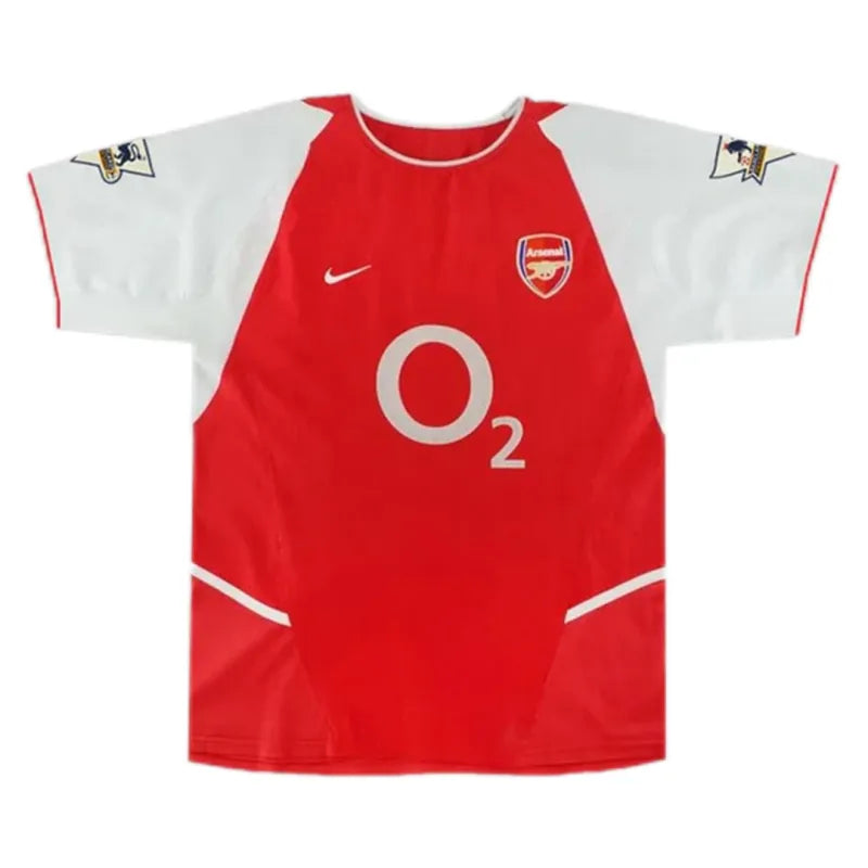 02-04 Arsenal LJUNGBERG #8 Retro Jersey Home