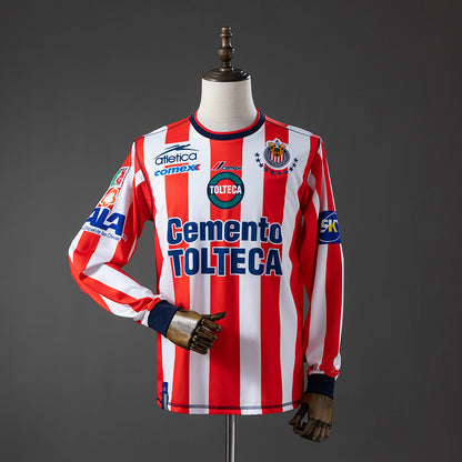 Guadalajara 02-03 Home Long-sleeved Retro Jersey