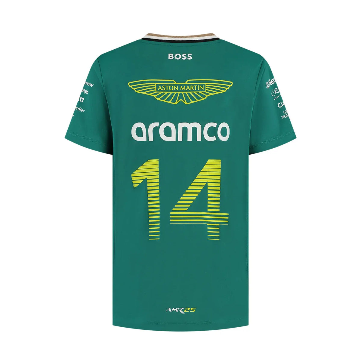 Aston Martin F1 2025 Kids Alonso Driver T-Shirt