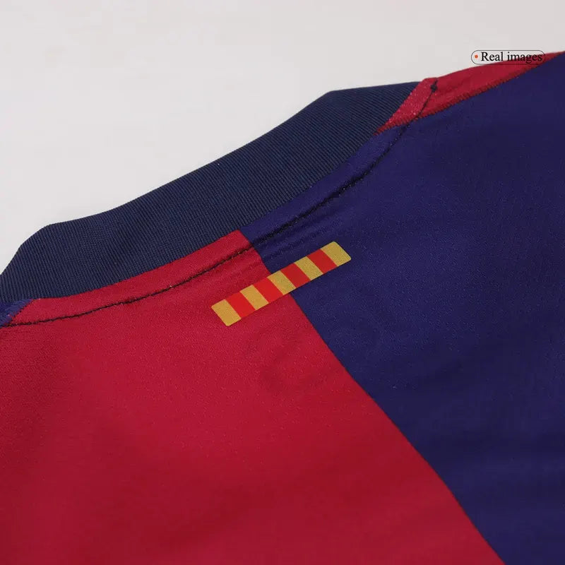 2024-25 LAMINE YAMAL #19 Barcelona Soccer Jersey Home Custom Shirt