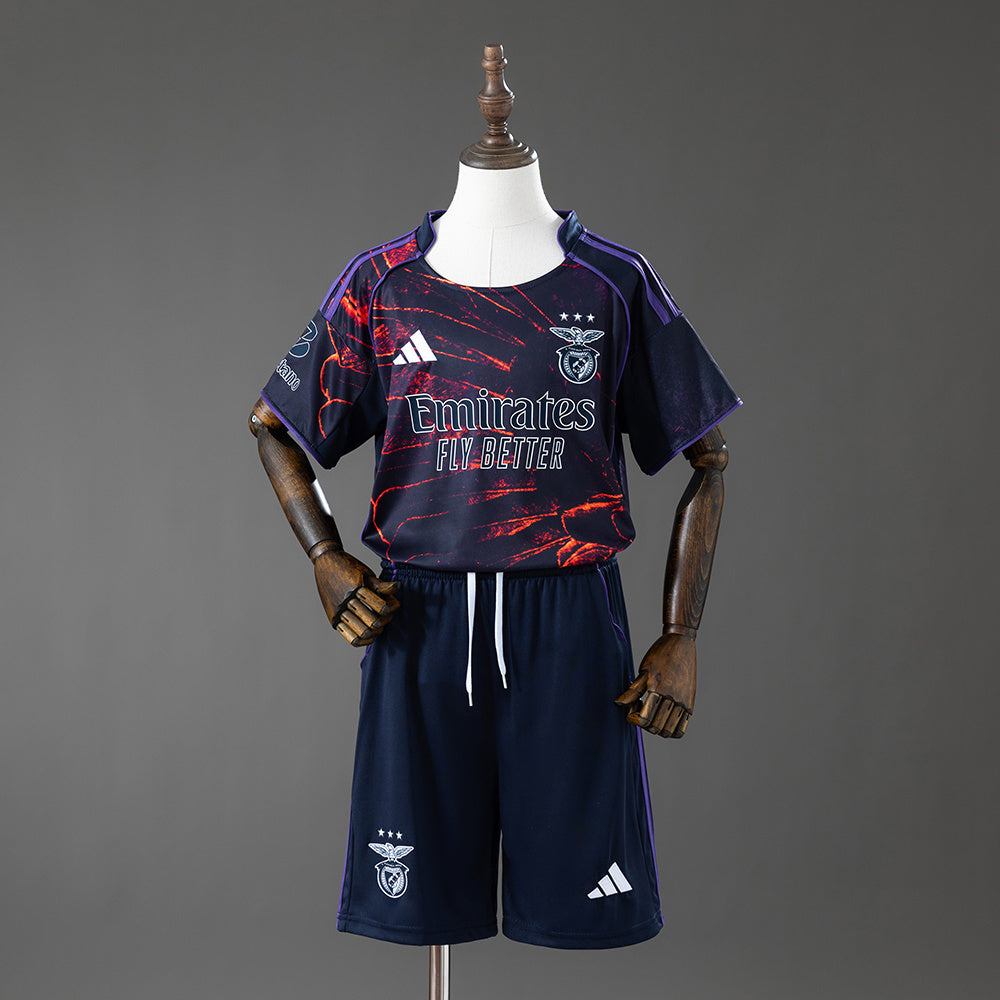 Benfica 26-27 Third Away Kids Kit