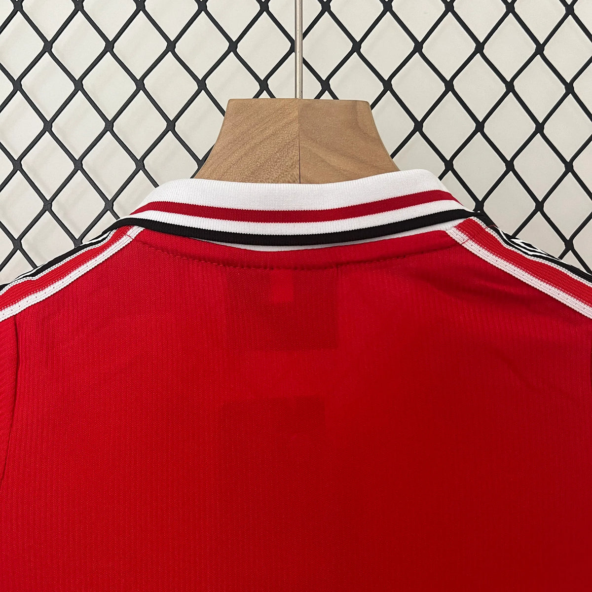 Manchester United 98-99 Home Retro Kid Kits Children Sets Jerseys