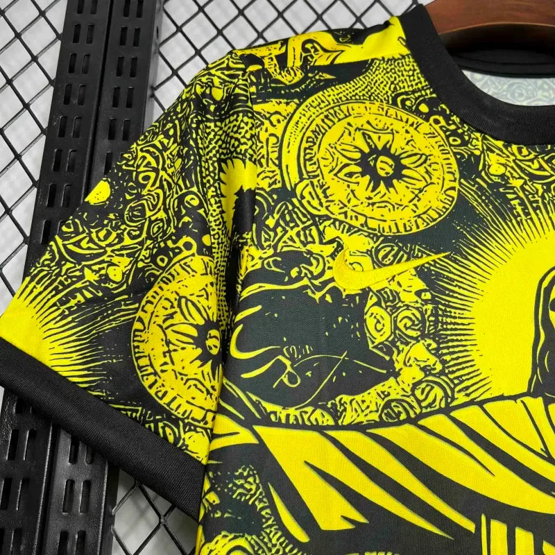 2024 Brazil Christ the Redeemer Special Kit Shirt Football