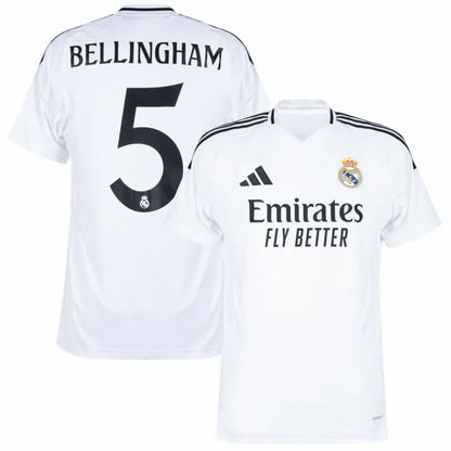 Real Madrid Home Bellingham 5 Shirt 2024-2025 Size：S-4XL