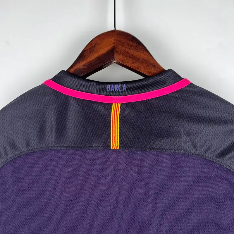 Barcelona Away Shirt Retro Jersey 16-17