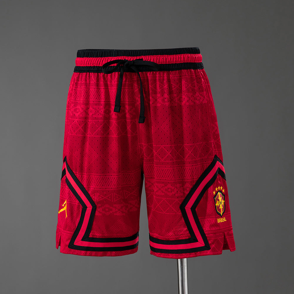 Brazil 2026 Basketball Shorts Red
