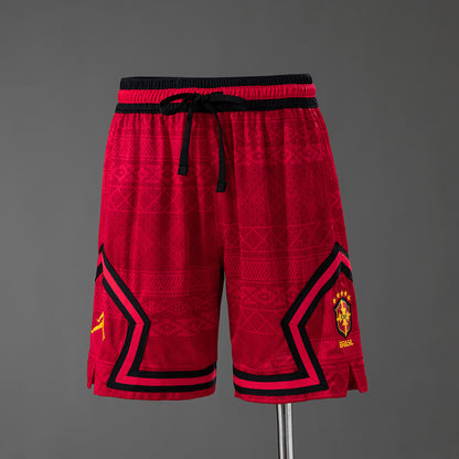 Brazil 2026 Basketball Shorts Red