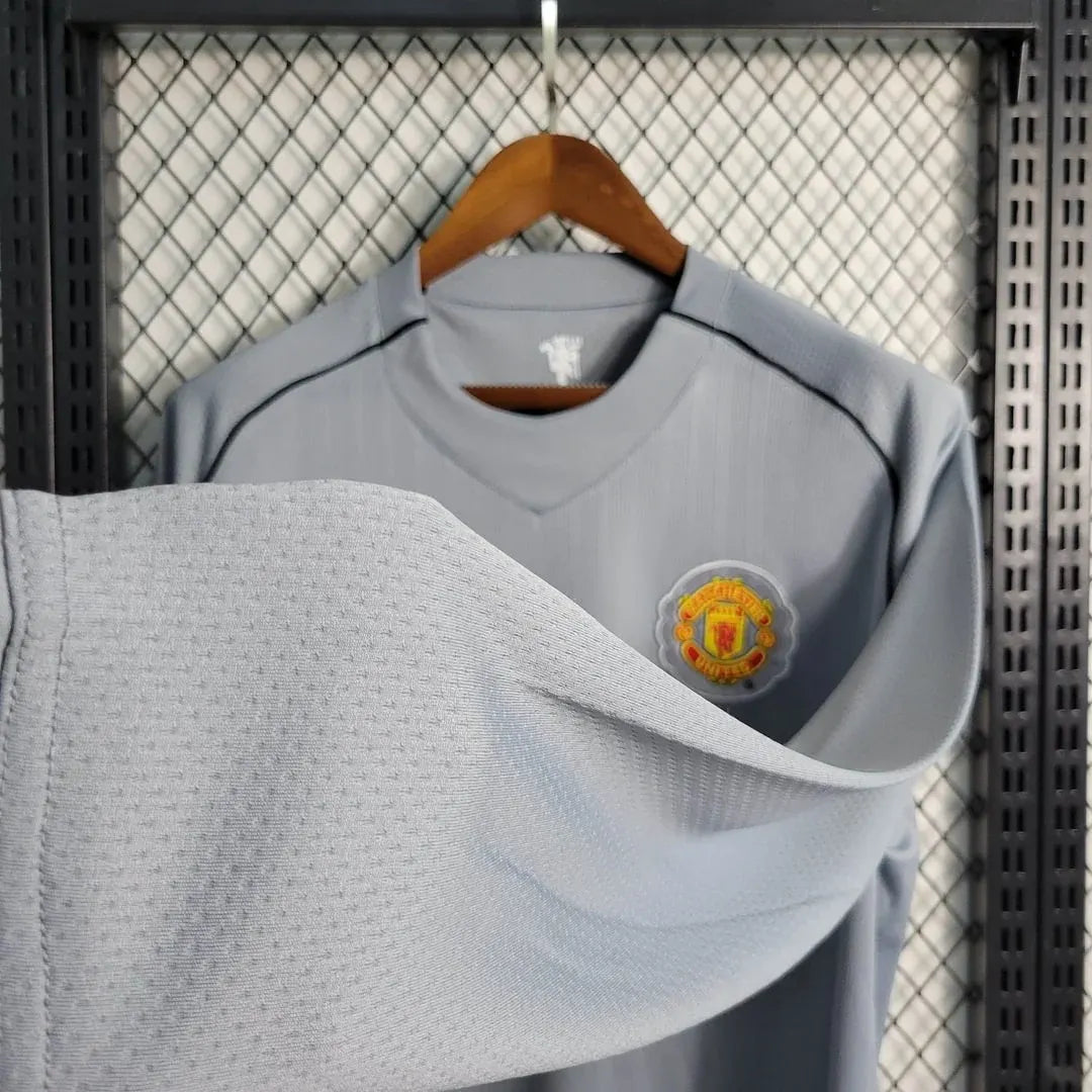 Retro Long Sleeve Manchester United Goalkeeper Football Shirt 2007/2008