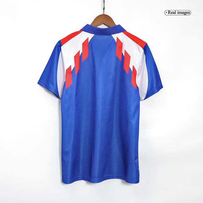 France World Cup 1990 Retro Jersey Home