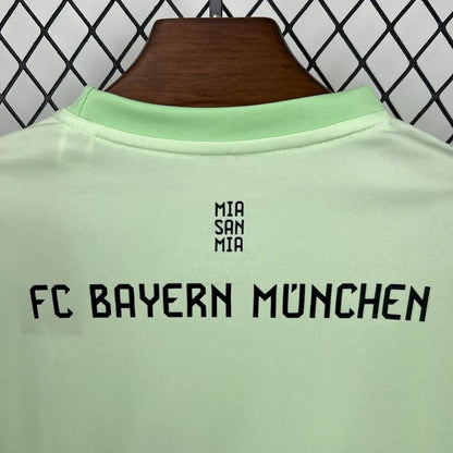 Bayern Munich 2025-26 Green Goalkeeper Kids Kit