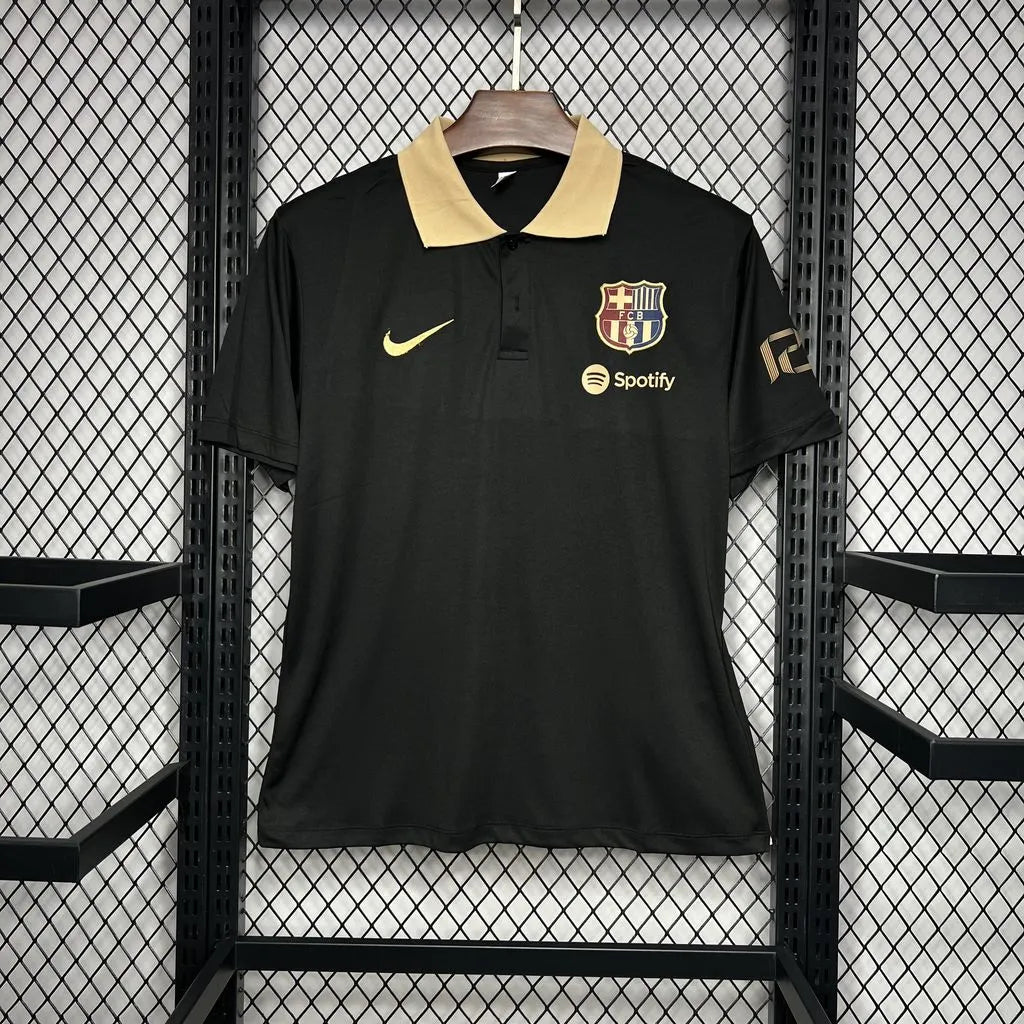 NIKE Men 24-25 Barcelona Black POLO Shirt