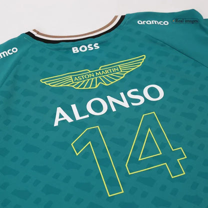 F1 2024 Aston Martin alonso green shirt