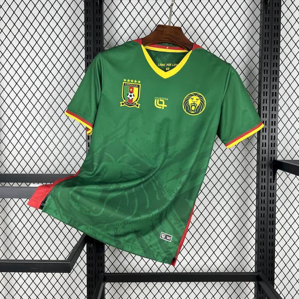 2025 Cameroon Home Jersey