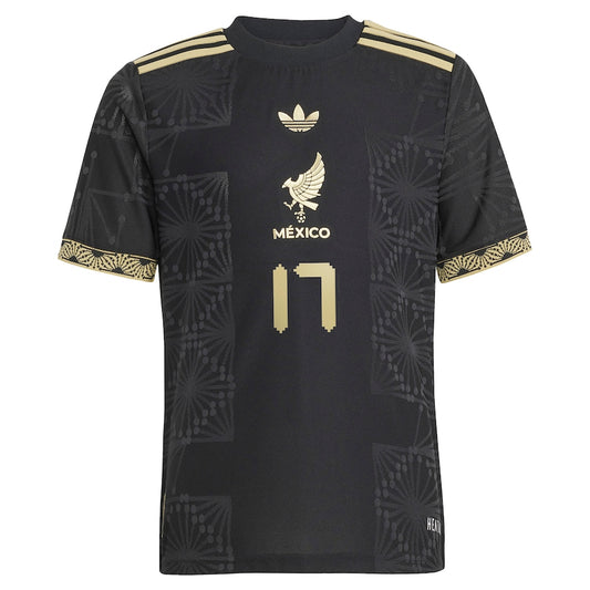 Mexico ORBELIN 17# Shirt Soccer Third Jersey Player Version 25-26