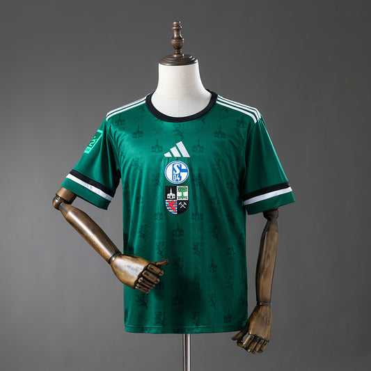 Schalke 04 25-26 Commemorative Edition - Green Jersey