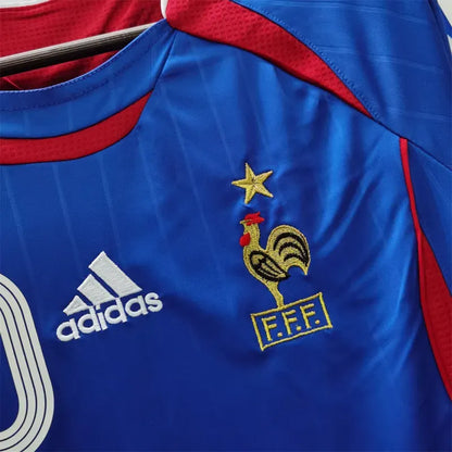France World Cup 2006 Zidane #10 Retro Jersey Home
