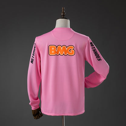 Santos 12-13 Retro Pink Long Sleeve Jersey