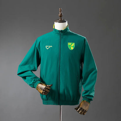 Norwich City Reversible Jacket Windbreaker - Blue & Yellow