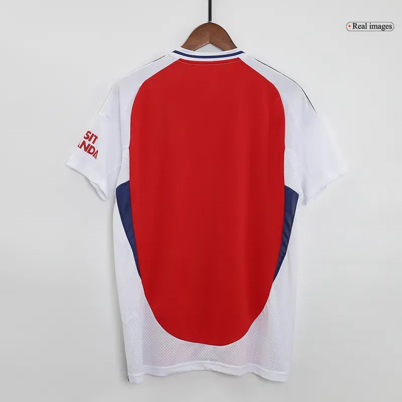 Arsenal Home HAVERTZ #29 SAKA #7 ØDEGAARD #8 RICE #41 Soccer Jersey 2024-25