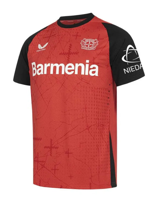 24-25 Bayer 04 Leverkusen Home Soccer Jersey