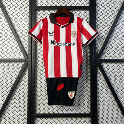 25-26 Kids Athletic Bilbao Home Jersey