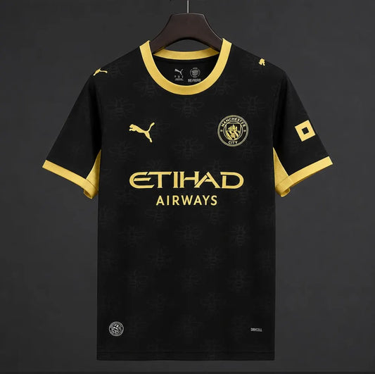 26-27 Manchester City Away Black Jersey