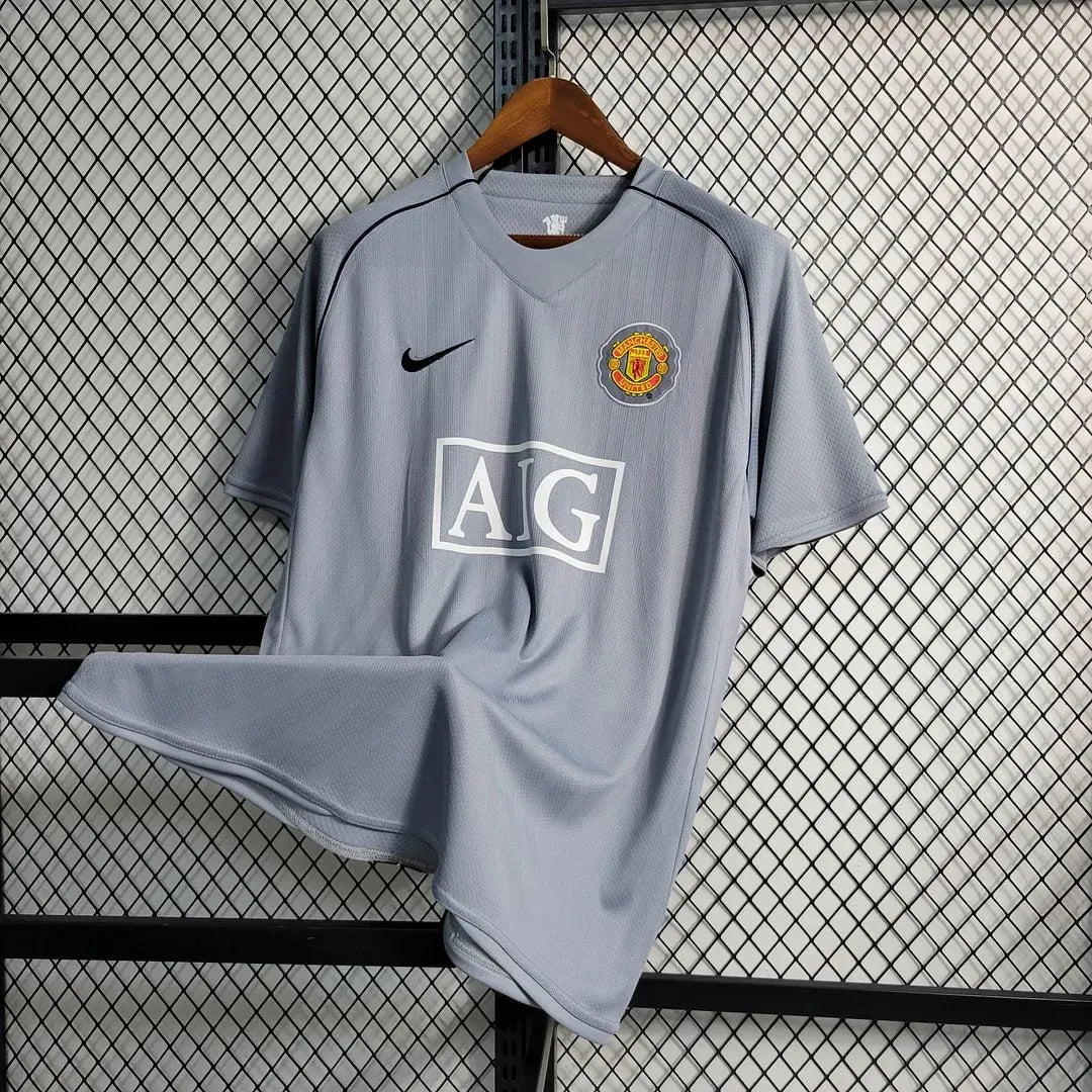 Retro Long Sleeve Manchester United Goalkeeper Football Shirt 2007/2008