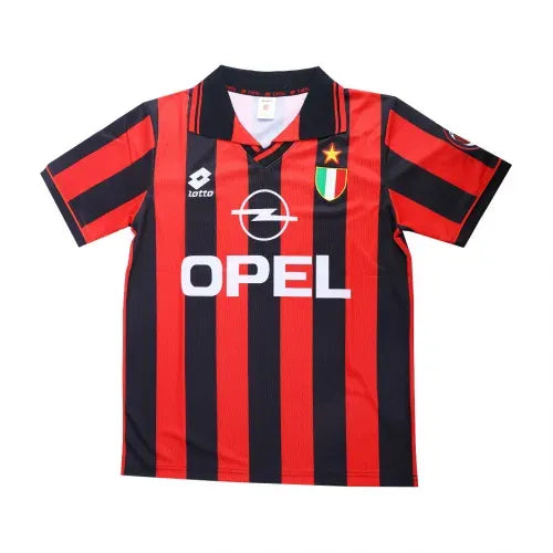 AC Milan BAGGIO #18 Retro Jersey Home 1996/97