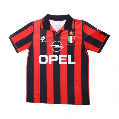 AC Milan BAGGIO #18 Retro Jersey Home 1996/97
