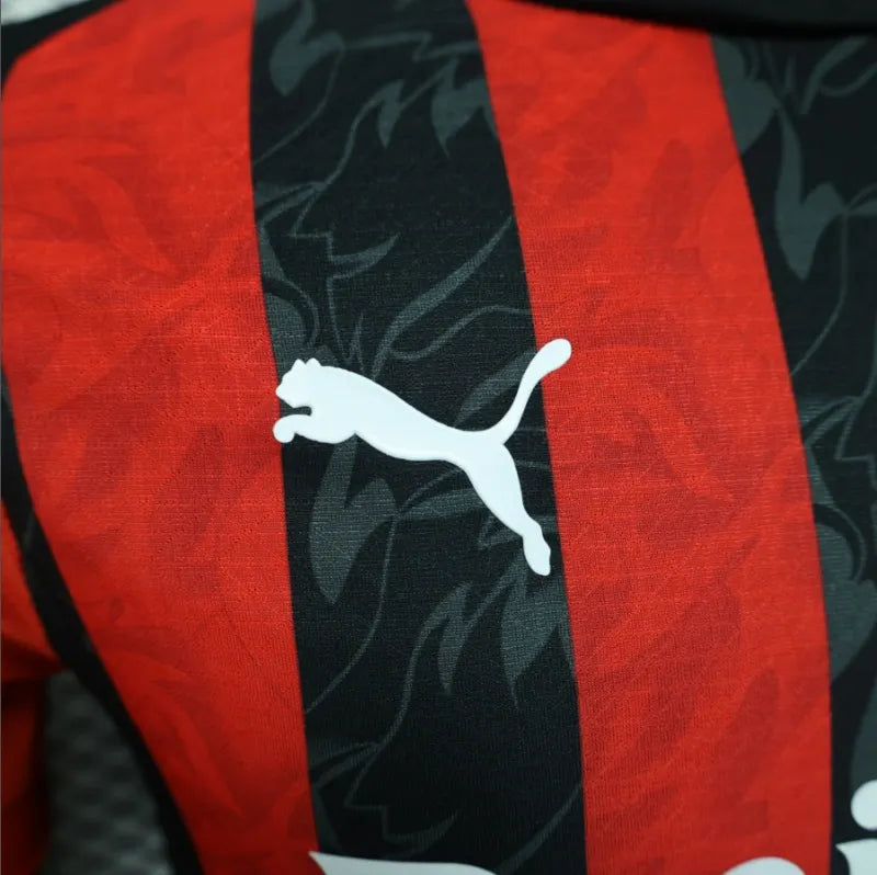 AC Milan Home Shirt Soccer Jersey Player Version 25-26