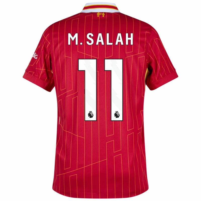 Liverpool Home M.Salah 11 Shirt 2024-2025 (Premier League) Size S-4XL