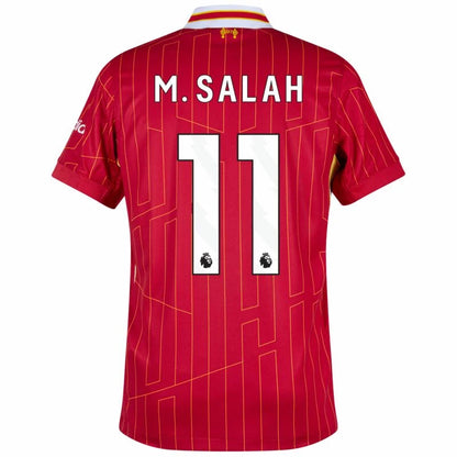 Liverpool Home M.Salah 11 Shirt 2024-2025 (Premier League) Size S-4XL