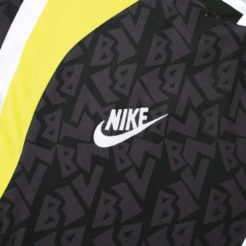 Borussia Dortmund 1995/96 Retro Away Long Sleeve Jersey