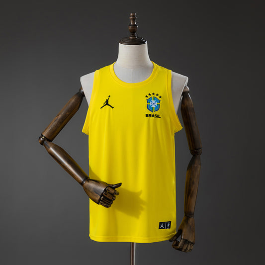 Brazil 2026 Training Vest Yellow