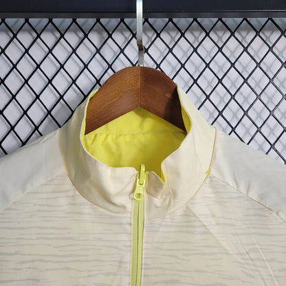 2022/2023 Al-Nassr Reversible Windbreaker (Yellow-Beige) Football Shirt