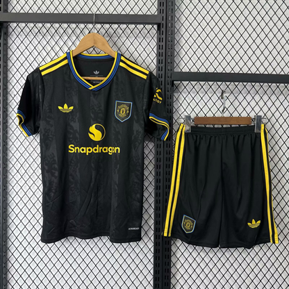 25-26 Kids Manchester United THIRD Jersey