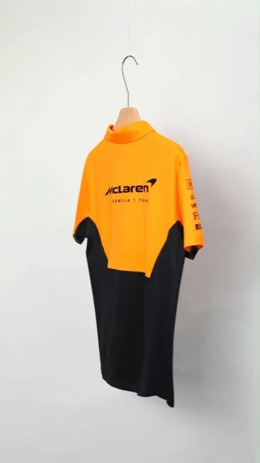 F1 McLaren Racing Team Polo Shirt Orange 2024