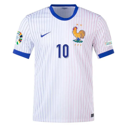 2024 Euro Nation France Away Jersey MBAPPE #10 GIROUD #9 GRIEZMANN #7 Soccer Apparel